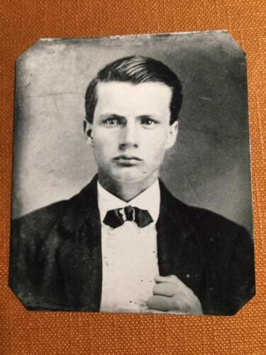 Jesse James Leader Of The James Gang Historical Museum Quality Tintype