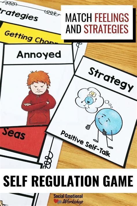 Self Regulation Game To Help Students Identify Feelings Practice