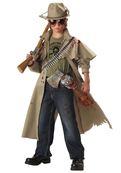 Zombie Hunter Costume For Kids
