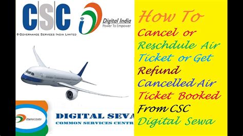 How To Reschedule And Cancel Air Tickets Or Get Refund Of Ticket Booked