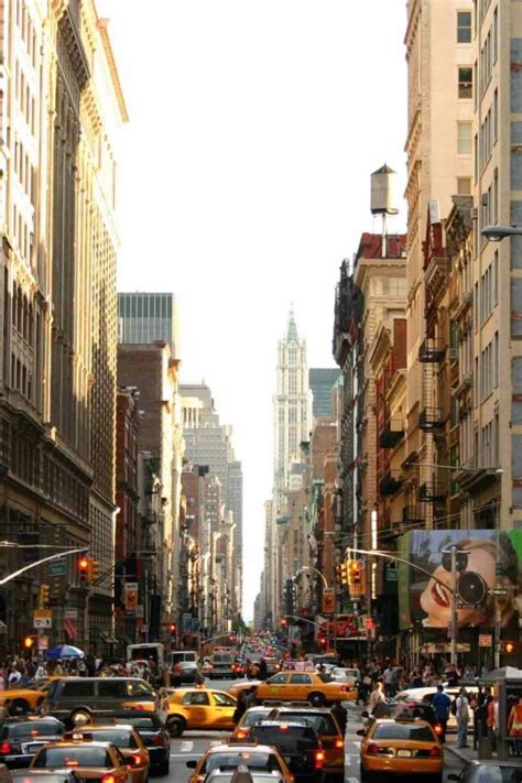 New York Streets Wallpaper For 640x960 Viagens America Do Norte Cidade