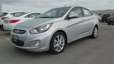 The accent gls automatic weighs in at 2,463 pounds, so about 100 pounds heavier than a mazda2 or toyota yaris but nearly 200. 2013 Hyundai Accent GLS AUTO Start up, Walkaround and ...