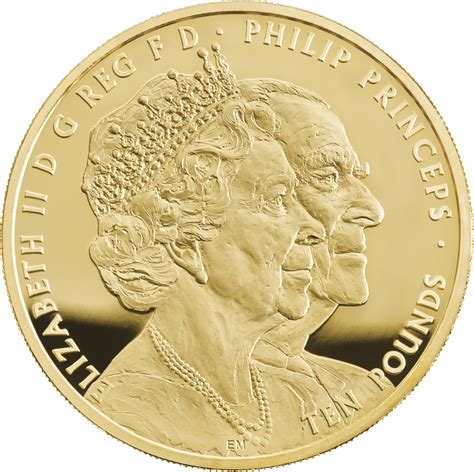 70 Wedding Anniversary Royal Mint Honors Queen Elizabeth And Prince