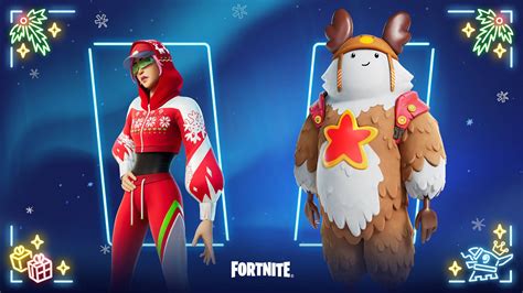 Fortnite Winterfest 2022 Christmas Update 2 FREE Skins Holiday Items