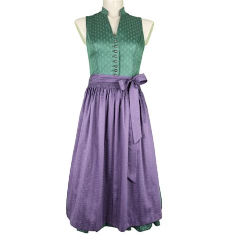 Stehkragen Dirndl Jojo Von Wenger In Salbei Lavendel 70 Cm Tracht