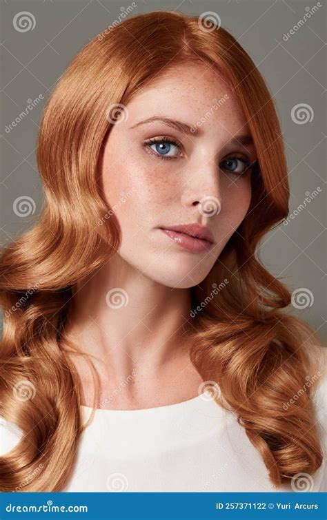 Shes A Red Hot Redhead Portrait Of A Gorgeous Young Woman With Red