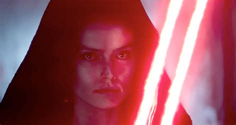 Star Wars Trilogy Poster Rey Embraces The Dark Side In Star Wars The
