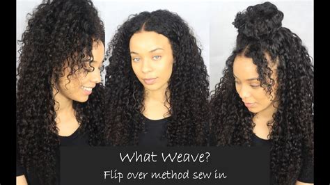 Flip Over Sew In What Weave Youtube