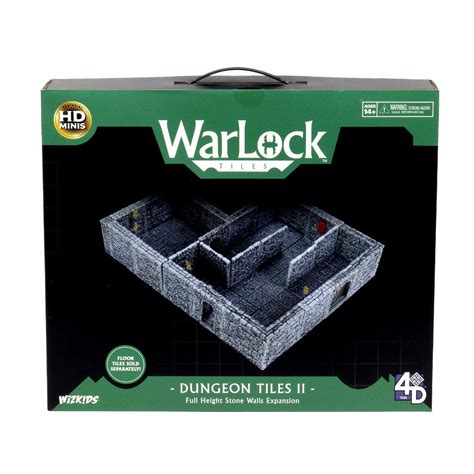 Warlock Tiles Expansion Dungeon Tiles Ii Full Height Stone Walls