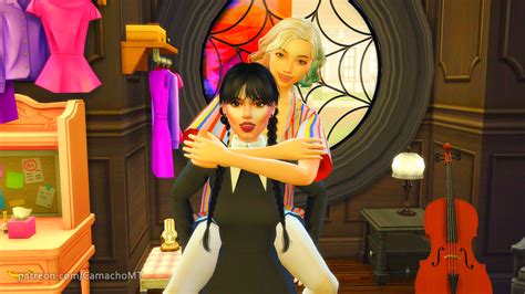 Wednesday And Enid Sims 4 By Camachomt On Deviantart
