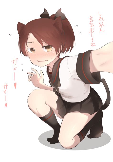 Tiger Tiger Kimu Shikinami Kancolle Shikinami Kai Ni Kancolle Kantai Collection