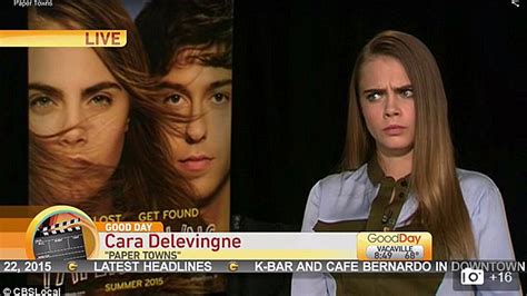 Cara Delevingne Responds To Awkward Interview