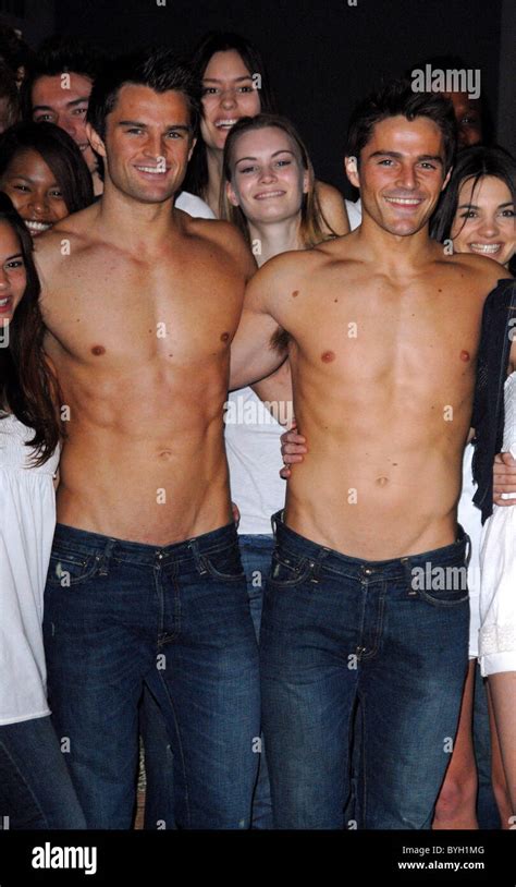 abercombie models abercrombie and fitch store opening at 7 burlington gardens london england