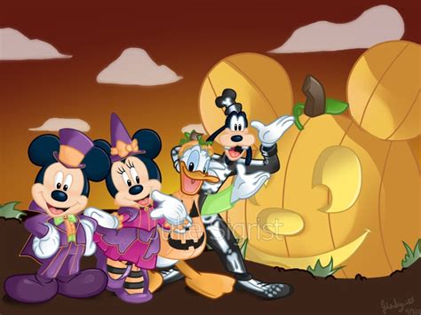 Halloween With Pals | Mickey mouse halloween, Halloween cartoons