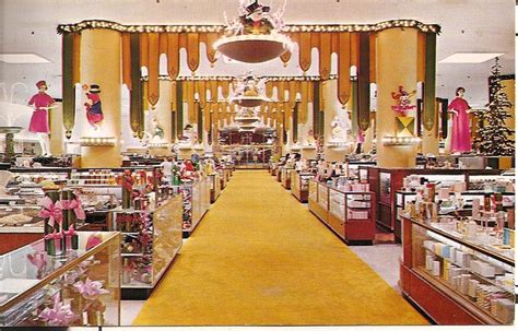 These christmas decoration store are made from all types of sturdy materials such as stainless steel, white acrylic and hardware, metal wire, wood, cardboard, and many more. Fredrick & Nelson, Seattle | My first department store postc… | Flickr