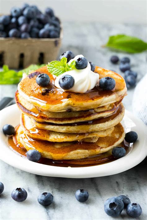 Easy Blueberry Protein Pancakes Recipe Healthy Fitness Meals