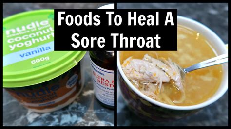 Foods that can ease symptoms of sore throat: Nourishing Foods For A Sore Throat - food and drink ideas ...