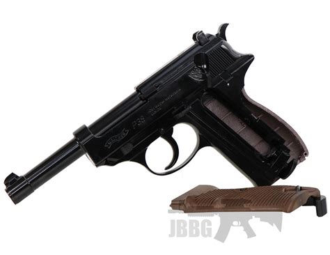 Umarex Walther P38 Blowback Air Pistol 177 Bb Just Air Guns