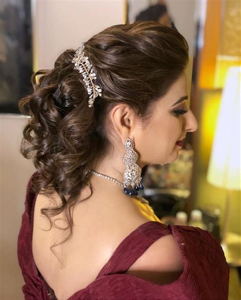 indian party hair styles for women