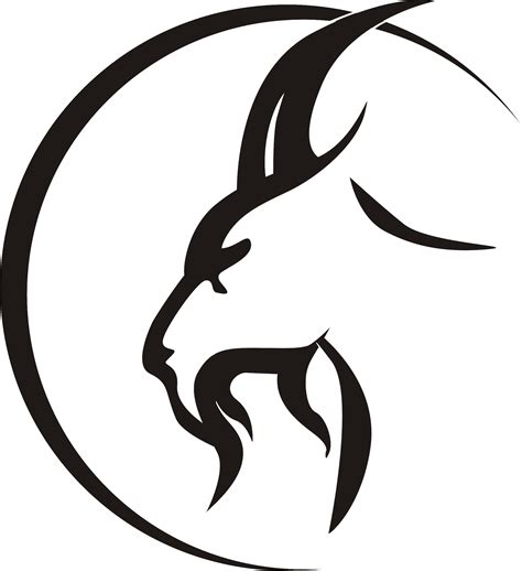 The Goat Goat Logo Eagle Symbol Capricorn Tattoo Nightclub Design