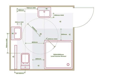 Wheelchair Accessible Bathroom Floor Plans House Design Ideas