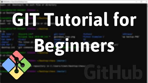 Git Tutorial For Beginners Github Version Control Youtube