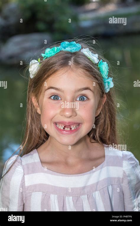 Funny Little Girl Making Faces Hi Res Stock Photography And Images Alamy