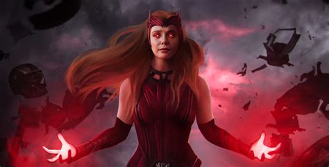 1350x689 Scarlet Witch Full Power Mode 1350x689 Resolution Wallpaper