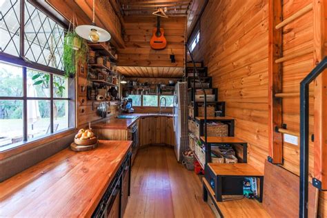 Living Big In A Tiny House 10000 Off The Grid Tiny House With Huge