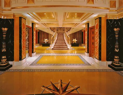 Dubai Burj Al Arab Interior Most Luxurious Hotels Luxury Hotel