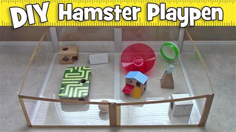 Diy Folding Carpet Saver Hamster Playpen By Hammy Time Youtube