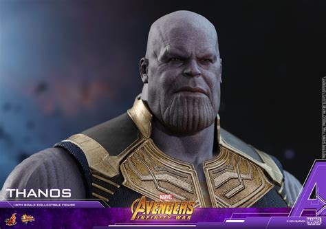 infinity war hot toys thanos with infinity gauntlet up for order marvel toy news