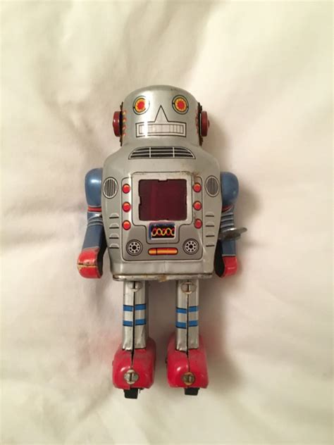 Rare Vintage Japanese Sparky Robot By Sy Toys Circa 1950s Vintage