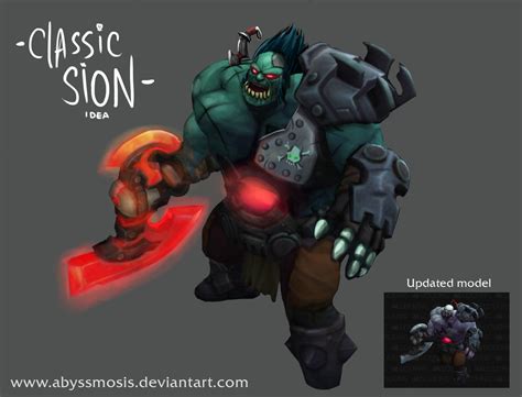 Classic Sion Skin League Of Legends By Abyssmosis On Deviantart