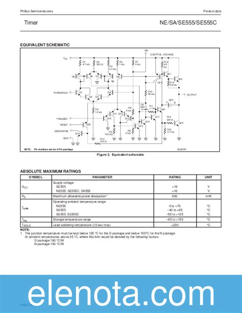 Ne Datasheet Pdf Kb Philips Semiconductors Pobierz Z Elenota Pl