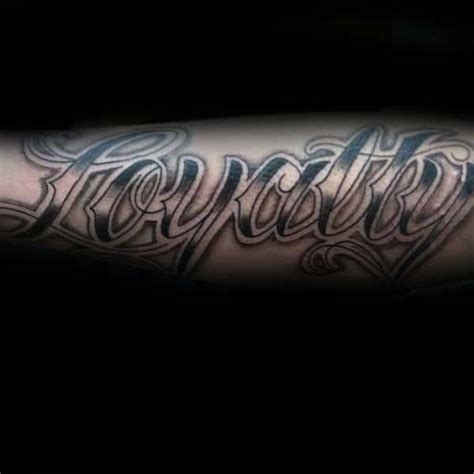 50 Loyalty Tattoos For Men Faithful Ink Design Ideas
