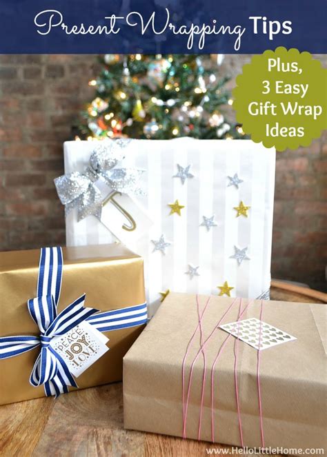 Present Wrapping Tips 3 Easy T Wrap Ideas