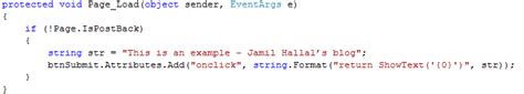 Check spelling or type a new query. Jamil Hallal's Blog-Escape Single Quotes Within JavaScript