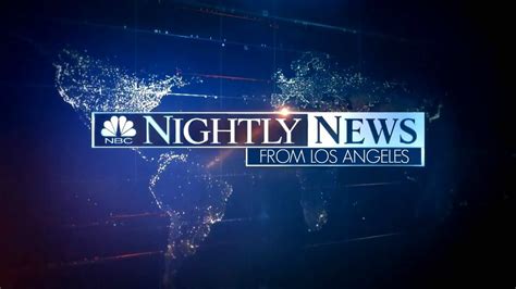 Sky news delivers breaking news, headlines and top stories from business, politics, entertainment and more in the uk and worldwide. NBC Nightly News From Los Angeles - YouTube