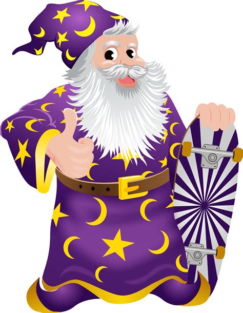 Wizard Illustration Clipart Large Size Png Image Pikpng