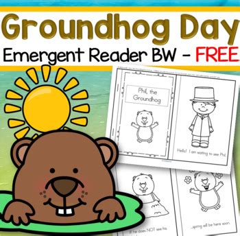 I know that even if punxsutawney phil sees his shadow, my miserable chicago winter will be too long no matter what! Groundhog Day FREE by KidSparkz | Teachers Pay Teachers