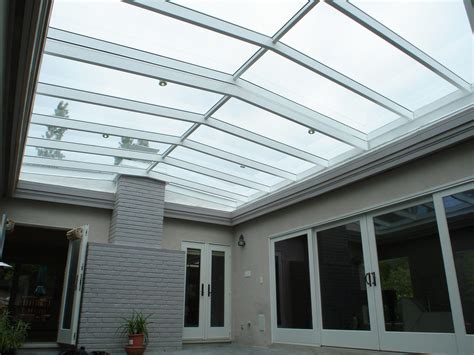 Retractable Roof System For Residential Atriums Rollamatic