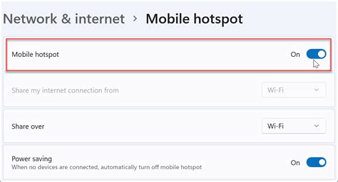 How To Create A Mobile Hotspot On Windows