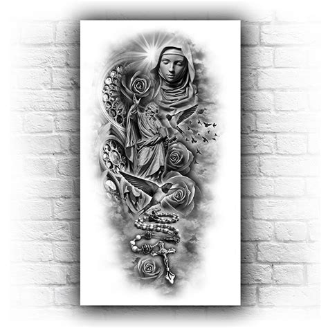 Free Religious Tattoo Stencils 35 Best Religious Tattoo Stencils