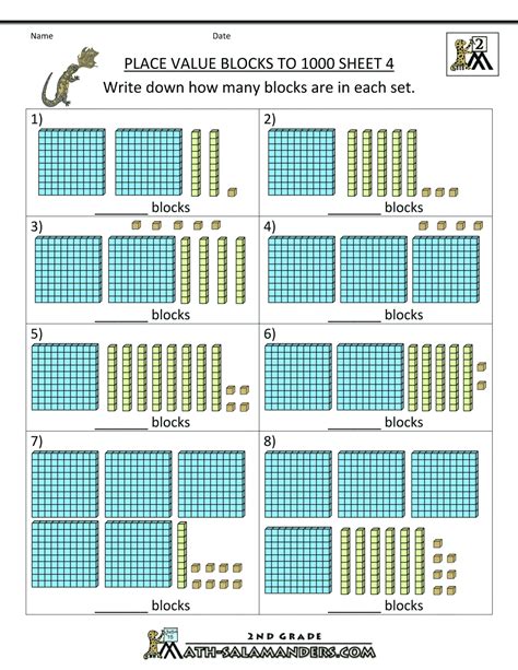 Place Value Blocks With 3 Digit Number