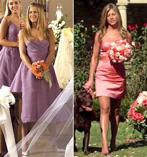 Jennifer Anistons On Screen Wedding Dress Moments Photos Us Weekly