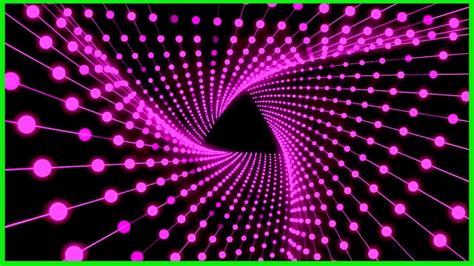Background Loop 💕 Pink Neon Light Tunnel Vj Loop Animated Background