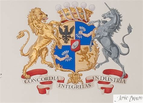 Rothschild owned & controlled companies: Josie Brown Calligraphy Heraldry Illumination ~ Commissions