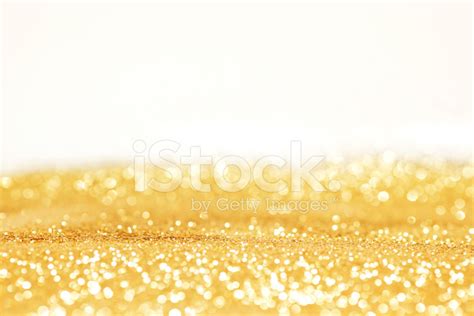 Golden Glitter Background Stock Photos