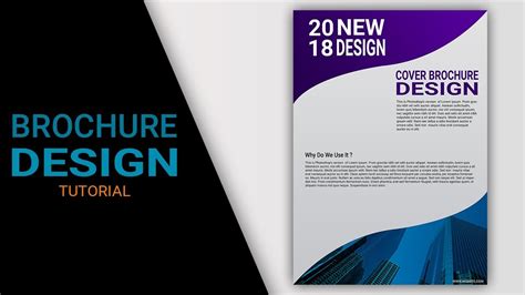 Brochure Design Tutorial In Photoshop Cs6 Cs3 Cs5 Cc Youtube